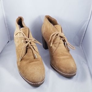 Tory Burch Hilary Suede Booties